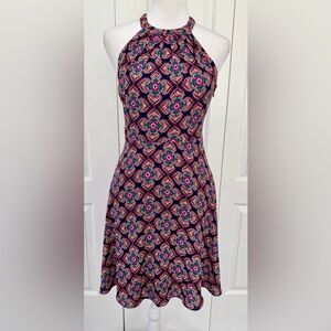Express fit and flare mini dress